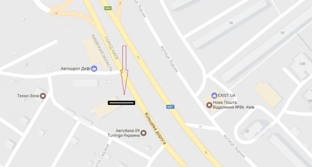 Билборд/Щит, Киев, Кольцевая дорога, напротив ул. Зодчих направление на Одесскую пл.