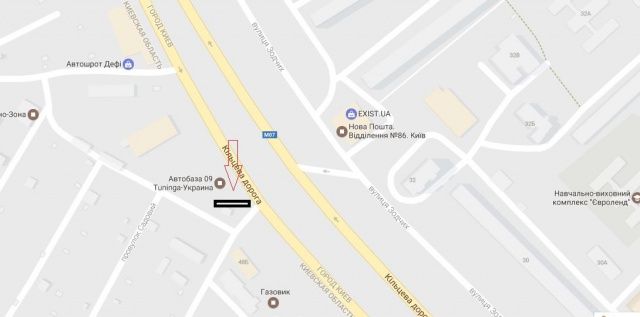 Билборд/Щит, Киев, Кольцевая дорога, перед АЗС Extra направление на Одесскую пл. (1)