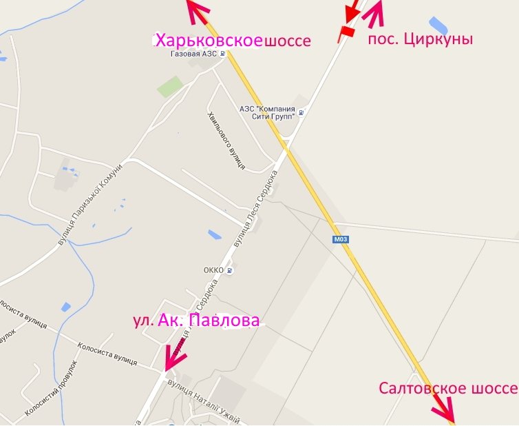 Білборд/Щит, Харків, вул. Леся Сердюка -Кільцева дорога-5-в центр
