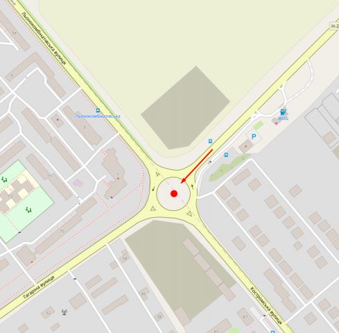 Билборд/Щит, Ровно, Льонокомбінатівська-Гагаріна, (кільце), в’їзд в Рівне