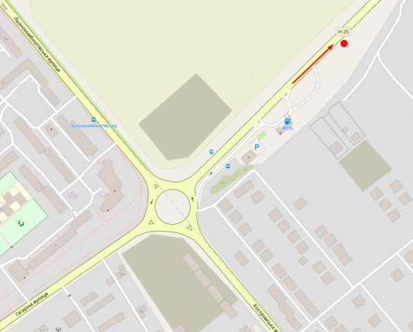 Билборд/Щит, Трассы, Виїзд з м. Рівне в напрямку м. Сарни
