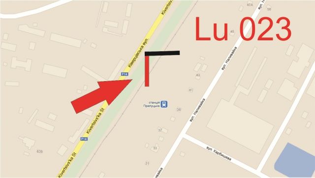 Билборд/Щит, Луцк, Ківерцівська_оптова база_УА Брук_промзона_від центру