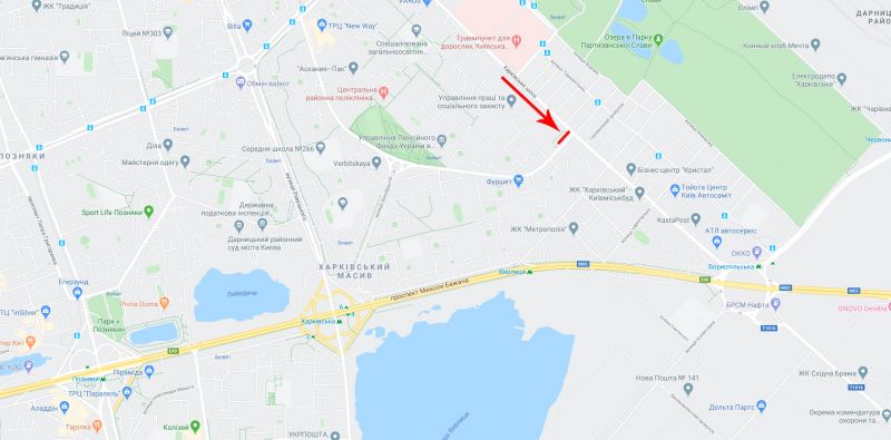 Ролер/Призматрон, Київ, Харківське шосе, біля Вербицького вул. , світлофор, до Харківської пл., з центру