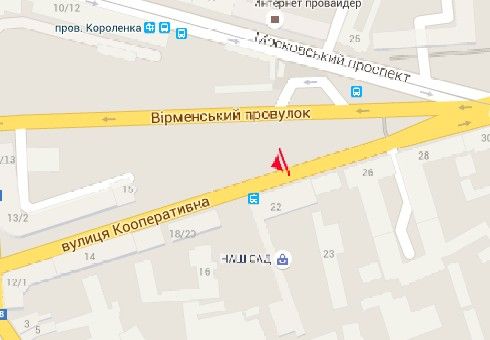 Скрол/Сітіборд, Харків, Кооперативна вул., 24