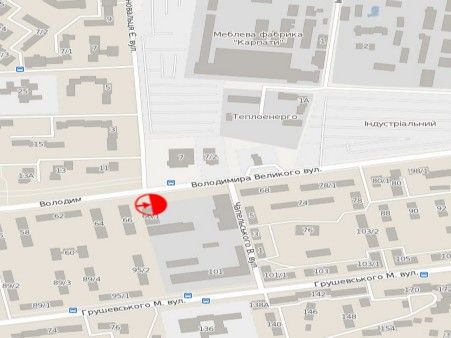Білборд/Щит, Дрогобич, вул.В.Великого, 66/1, АТБ, Сільпо, Будматеріали