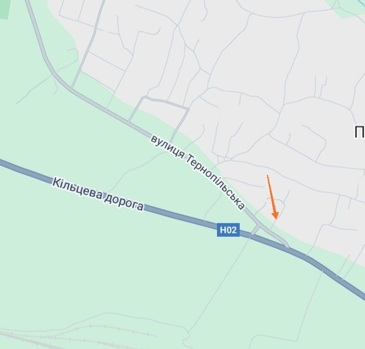 Билборд/Щит, Золочев, Виїзд з міста Золочів на Тернопіль