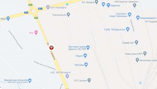 Билборд/Щит, Львов, Кільцева дорога, (500 м до Гіпермаркет "Епіцентр", Гіпермаркет "МЕТРО", мотель "Явір", АЗС Укрнафта), в напрямку Городоцька вул.