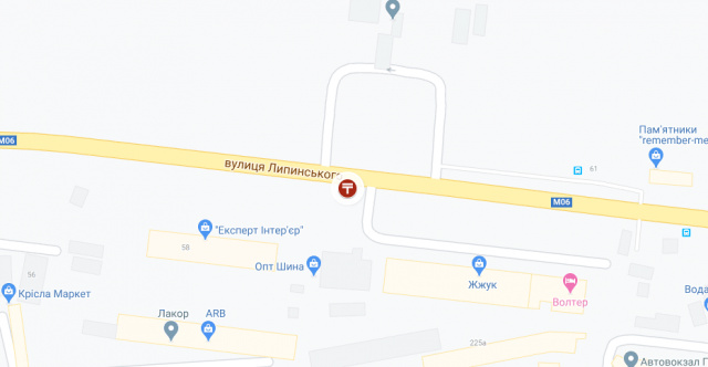 Білборд/Щит, Львів, Липинського В. вул., 60 (готель "Волтер", Автовокзал Північний, Лео Кераміка, АЗС УкрАвтоГаз), в напрямку Чорновола В. просп.
