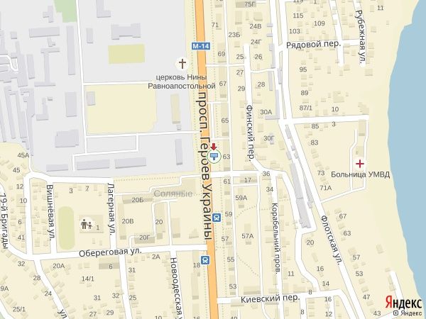 Билборд/Щит, Николаев, ПГУ, 63 - за ост. Школьная