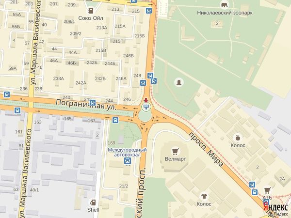 Ролер/Призматрон, Миколаїв, просп. Богоявленский - кольцо Автовокзал