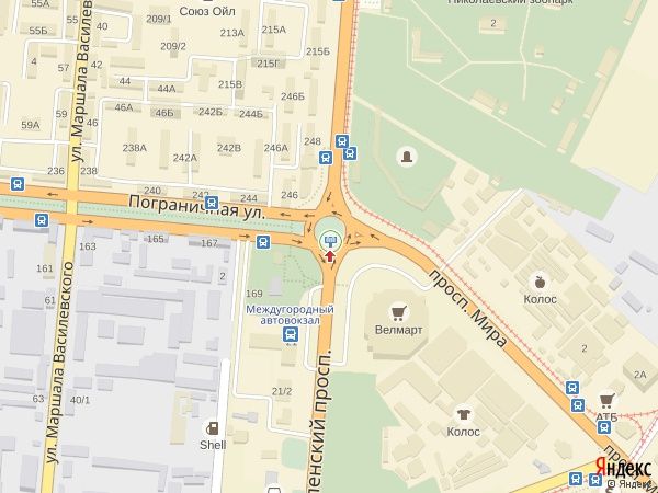 Ролер/Призматрон, Миколаїв, просп. Богоявленский - кольцо Автовокзал