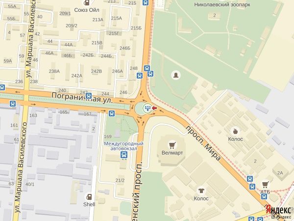 Ролер/Призматрон, Миколаїв, просп. Богоявленский - кольцо Автовокзал