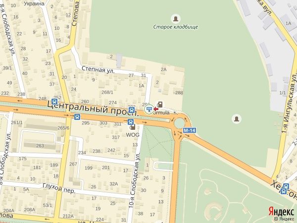 Білборд/Щит, Миколаїв, просп. Центральный - ул. 10-я Слободская