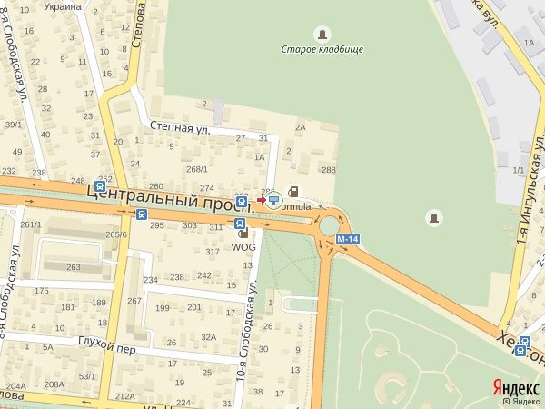 Білборд/Щит, Миколаїв, просп. Центральный - ул. 10-я Слободская