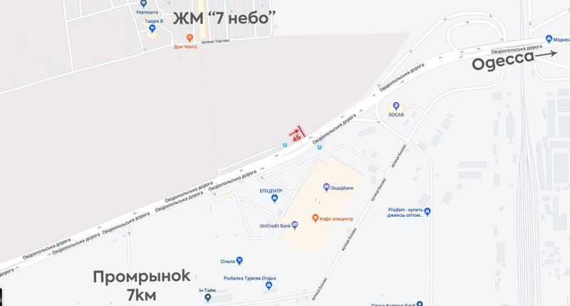 Билборд/Щит, Трассы, Дорога с 7 км