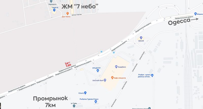 Билборд/Щит, Трассы, Дорога на 7 км