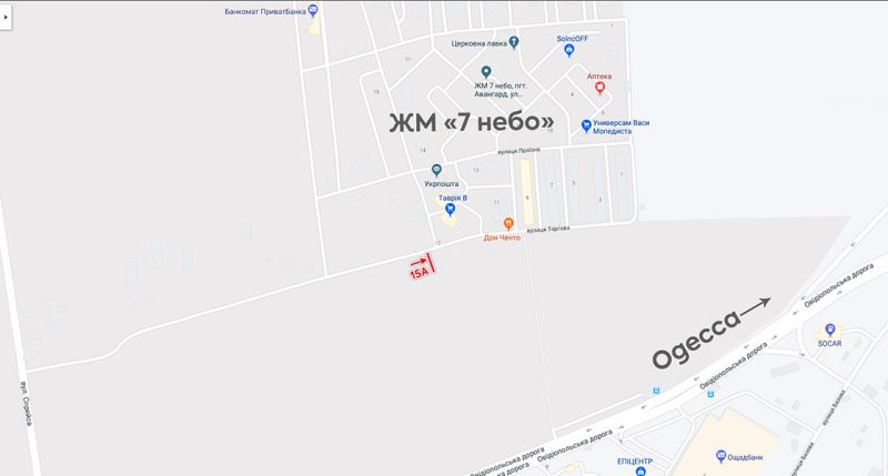 Билборд/Щит, Трассы, ЖК 7 небо, ул Торговая, м+200