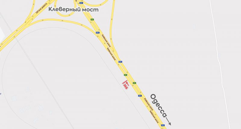 Билборд/Щит, Трассы, Киевская трасса
