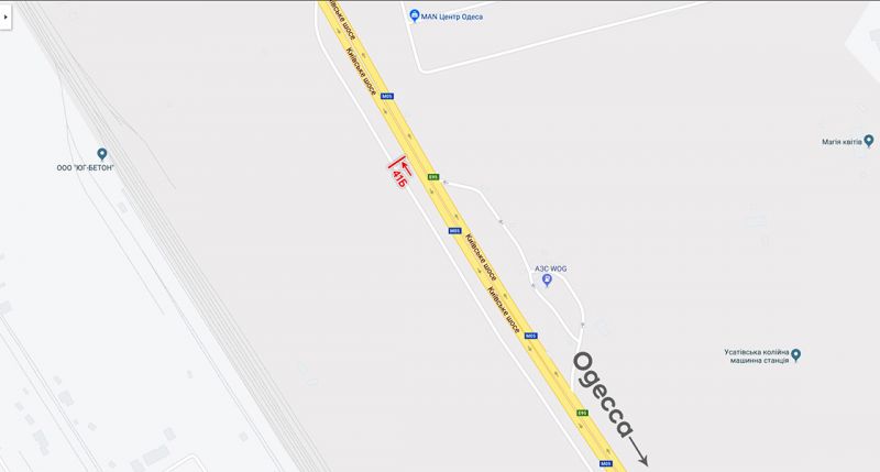Білборд/Щит, Траси, Киевская трасса