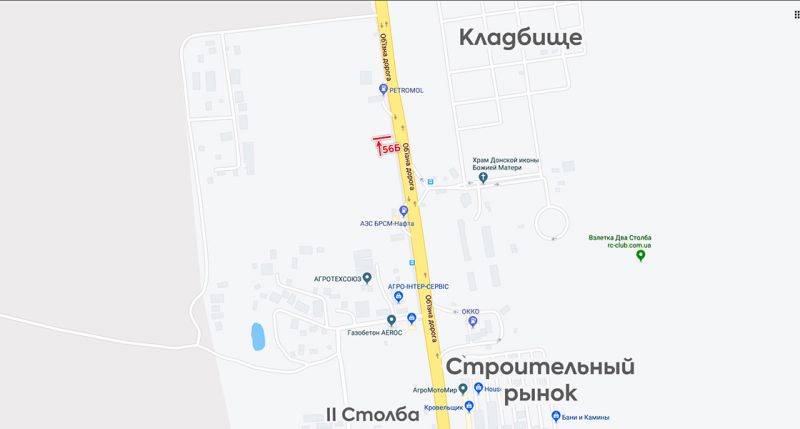Білборд/Щит, Траси, рынок Анжелика