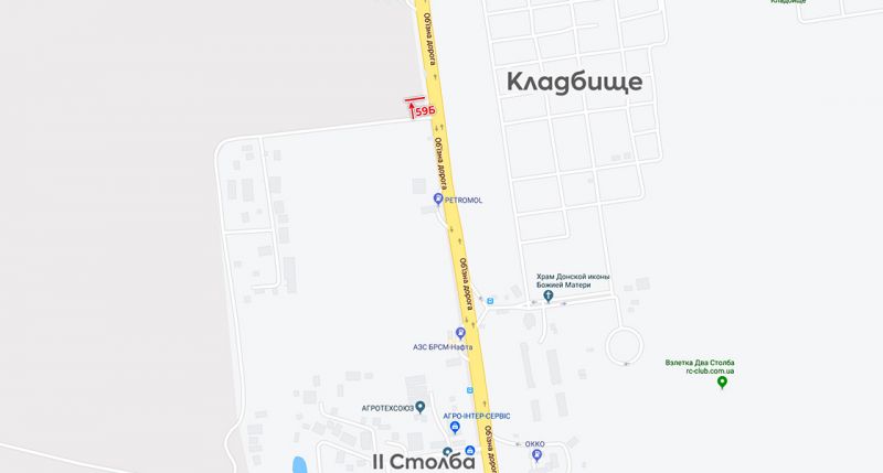 Білборд/Щит, Траси, рынок Анжелика