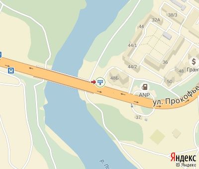 Билборд/Щит, Сумы, Прокоф'єва вул., 48а - 20-річчя Перемоги (100 м. до АЗС "ANP" та АЗС"Аміс")