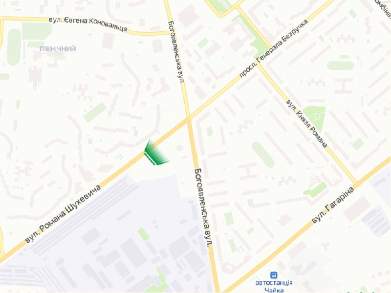 Білборд/Щит, Рівне, м. Рівне, вул. Шухевича, навпроти будинку №2