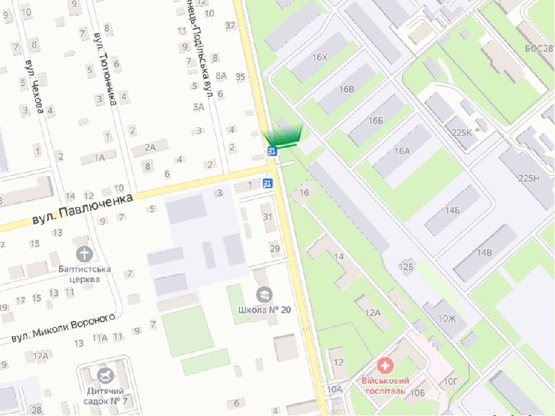 Білборд/Щит, Рівне, м. Рівне, вул. О. Теліги, 29 (в районі перехрестя з вул. Павлюченка)