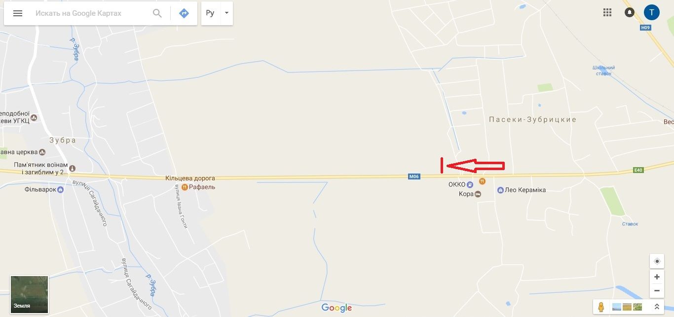 Билборд/Щит, Трассы, Пасіки-Зубрецькі (АЗС ОККО) (лівий)