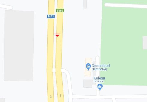 Билборд/Щит, Винница, Київська вул., Водоканал (роздільник)