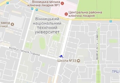 Билборд/Щит, Винница, Юності просп., 8 - Василя Порика вул. (Порика Василя вул.)