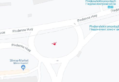 Билборд/Щит, Запорожье, Південне шосе - Сєдова вул.