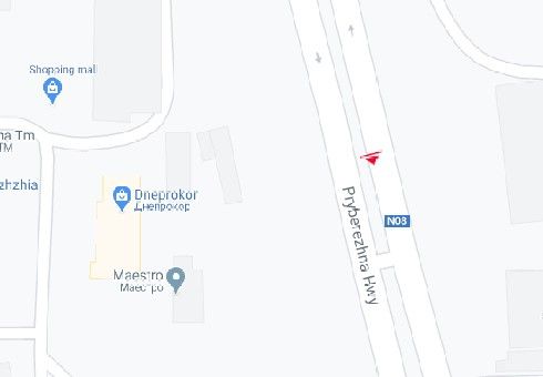 Билборд/Щит, Запорожье, Набережна магістраль, завод Комунар, цех №14