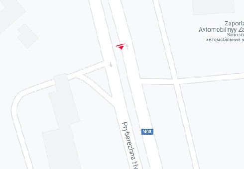 Билборд/Щит, Запорожье, Набережна магістраль, завод Комунар, цех автотранспорту