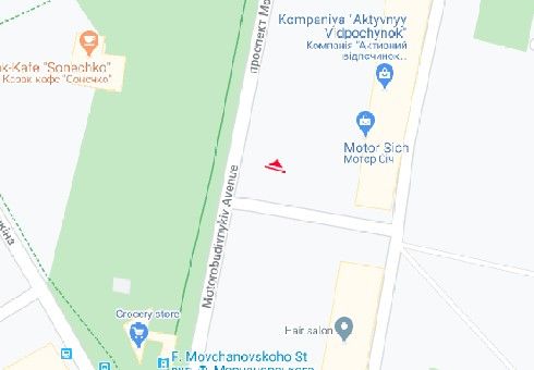 Билборд/Щит, Запорожье, Моторобудівельників просп., 32