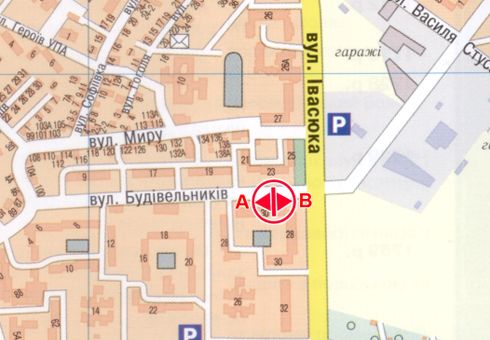 Билборд/Щит, Ивано-Франковск, Будівельників вул., 30