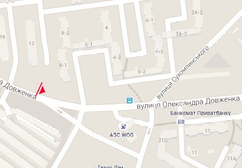 Билборд/Щит, Ивано-Франковск, Довженка вул., 12