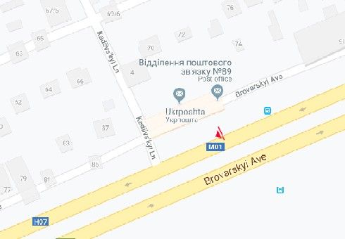 Суперсайт/Мегаборд, Киев, Броварський просп., 89 - Кадіївський пров.