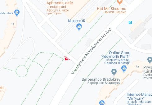 Білборд/Щит, Київ, Володимира Маяковського просп., 15 - Каштанова вул.