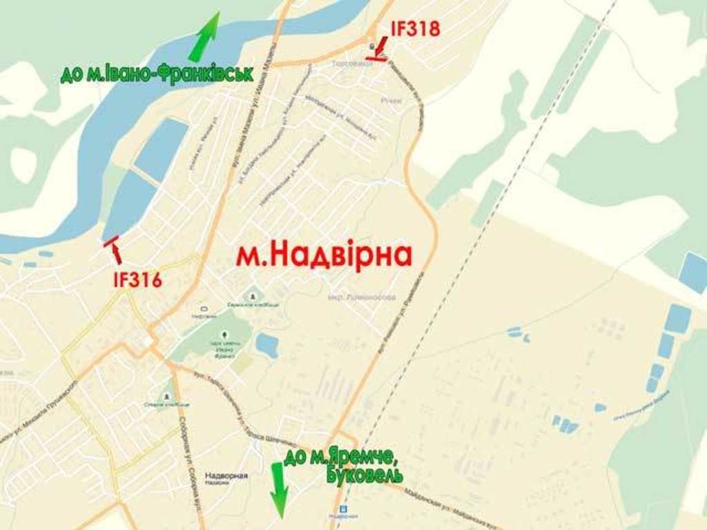 Билборд/Щит, Надворная, Княгині Ольги