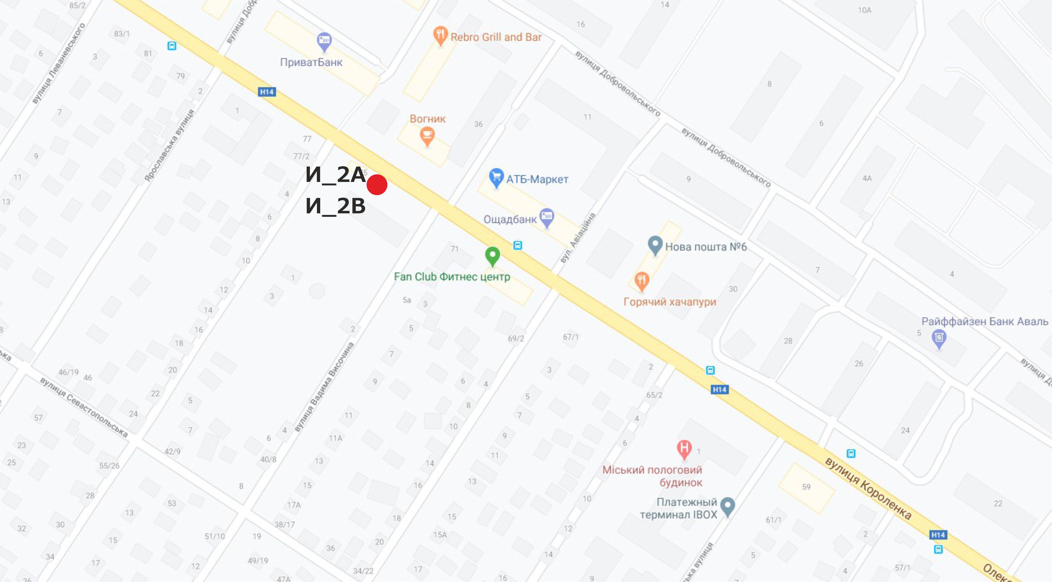 Билборд/Щит, Кропивницкий, вул. Короленка (навпроти супермаркет АТБ, фанклуб)