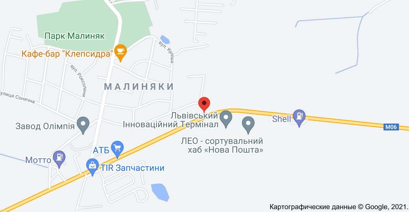 Білборд/Щит, Траси, траса Львів-Київ