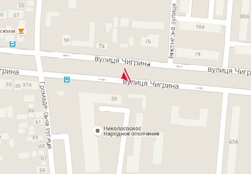 Билборд/Щит, Николаев, Погранична вул. (Чигрина вул.), 39