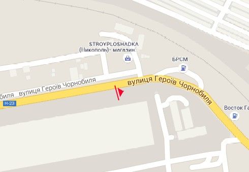 Билборд/Щит, Никополь, Героїв Чорнобиля вул., 4