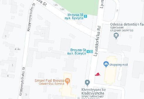 Билборд/Щит, Одесса, Люстдорфська дорога, 11/2 - Бреуса вул.