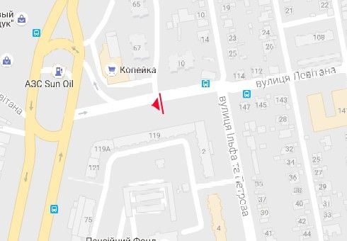 Билборд/Щит, Одесса, Левітана вул., 119 - Ільфа і Петрова вул.