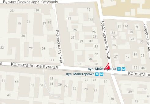 Билборд/Щит, Одесса, Колонтаєвська вул. - Мастерська вул., 38