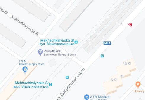 Билборд/Щит, Одесса, Добровольського просп., 126