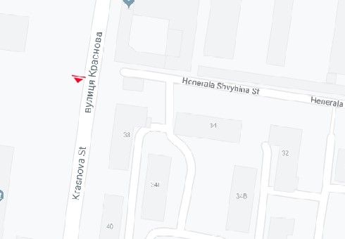 Билборд/Щит, Одесса, Краснова вул., 34 - Генерала Швигіна вул. (Юридична вул.)