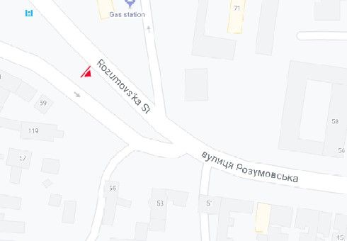 Билборд/Щит, Одесса, Розумовська вул., 61